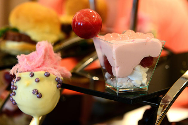 Sweet treats at The Epicurean on Ventura. (P&O Cruises) Ventura - Green Thunder