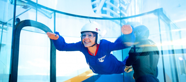 RipCord Skydiving Simulator (photo: Royal Caribbean International) RipCord Skydiving Simulator