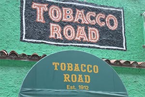 Tobacco Road - photo courtesy of Norwegian Cruise Lines Tobacco Road to Feature on New Norwegian Cruise Line Ship