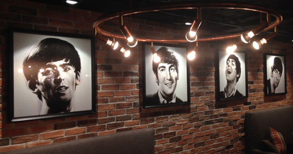 Decor at the new Cavern Club. (photo: Leon Beckenham) Cavern Club