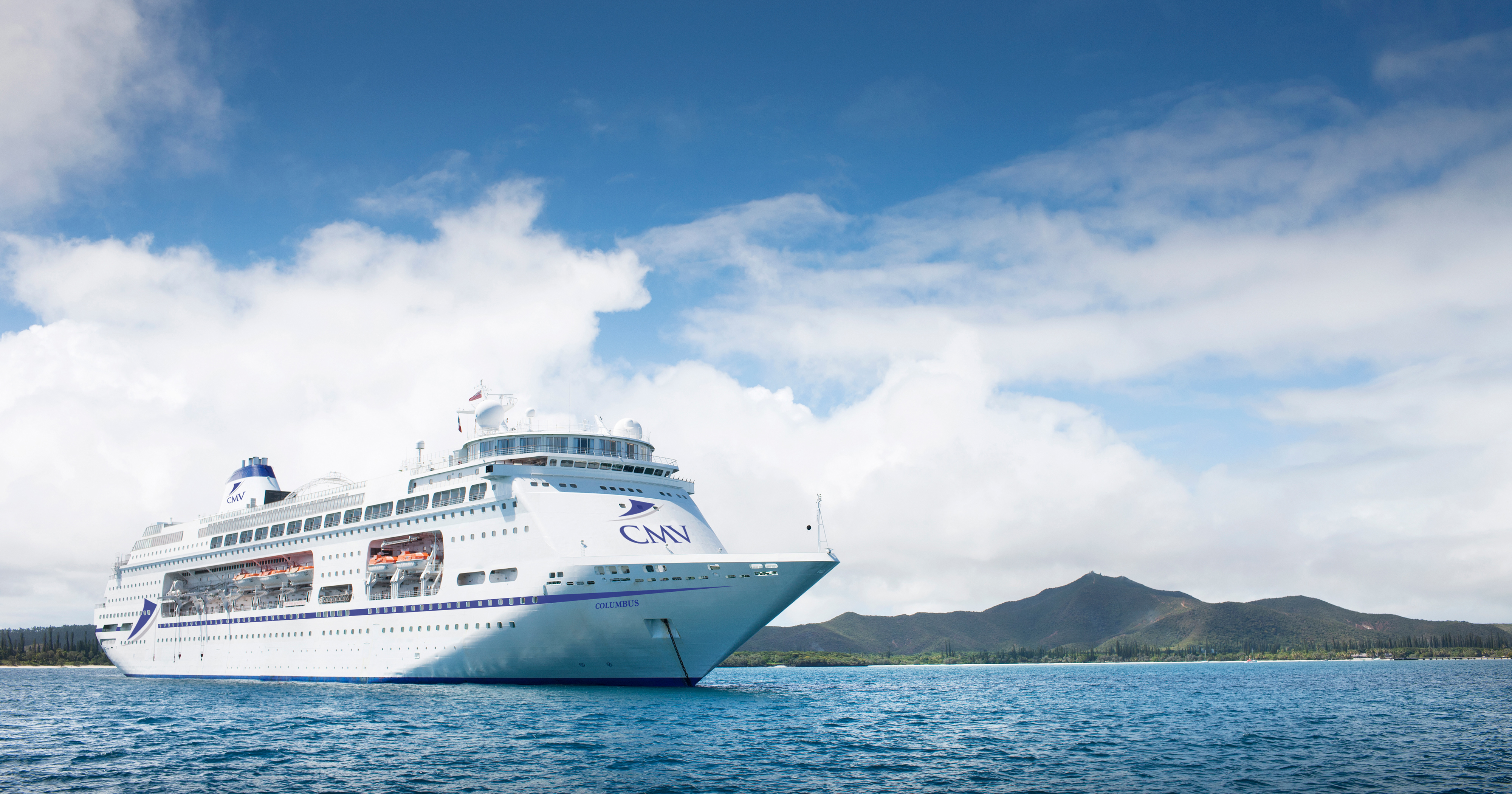 CMV Columbus at sea (Photo: CMV) CMV Columbus