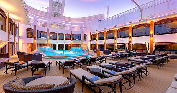 Rendering of the new Haven Courtyard on Norwegian Epic (Image: Norwegian Cruise Line) Rendering of the new Haven Courtyard