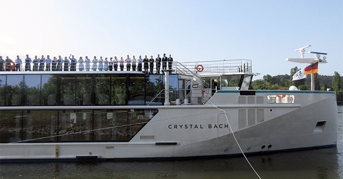 Crystal Bach (Photo: John Honeywell) river cruise ship pool deck