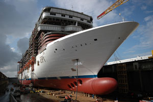 Norwegian Epic at Shipyard Norwegian Epic at Shipyard