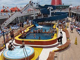 Carnival Elation Waterslide Carnival Elation Waterslide
