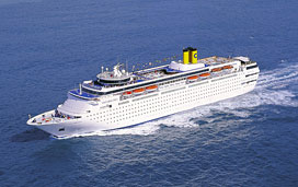 What is included in a Costa Romantica cruise?