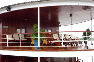 Avalon Angkor - Front Deck Avalon Angkor - Front Deck