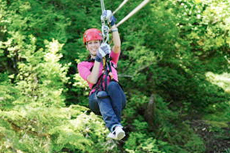 Ketchikan Zip-lining cruise excursion