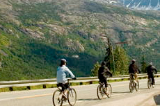Skagway Bicycle tour cruise excursion