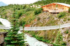Skagway Yukon Suspension Bridge cruise excursion