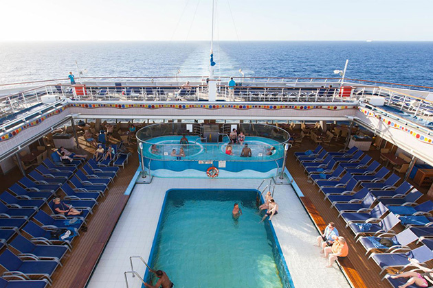 Don't leave your belongings on a deck chair and walk away (Photo: Cruise Critic) Don't leave your belongings on a deck chair and walk away