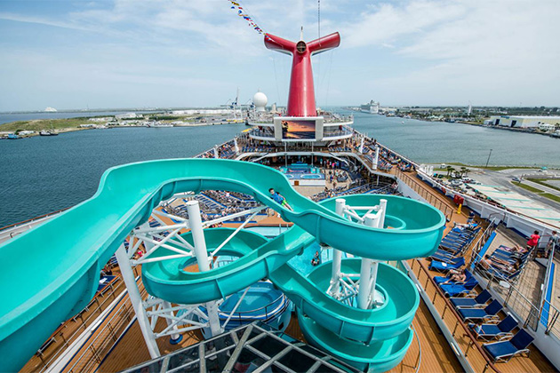 Don't miss the Twister water slide (Photo: Cruise Critic) Don't miss the Twister water slide