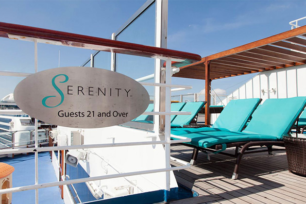 Don't skip the Serenity Deck (Photo: Cruise Critic) Don't skip the Serenity Deck