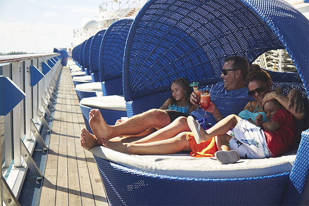 Family onboard Carnival Cruise Line (photo: Carnival Cruise Line Australia) Carnival family