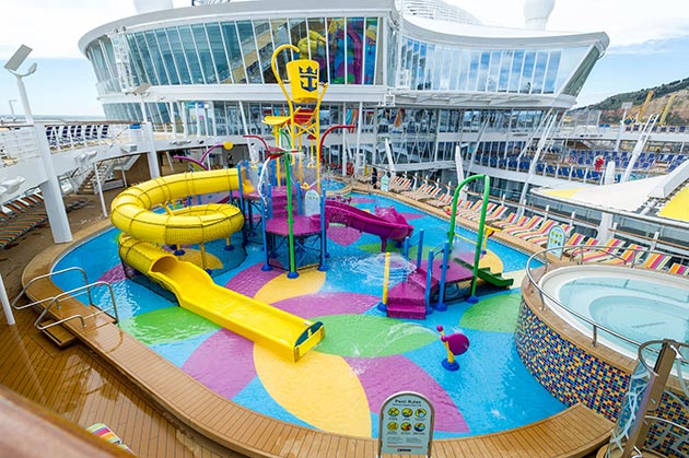 Oasis Of The Seas Water Slides