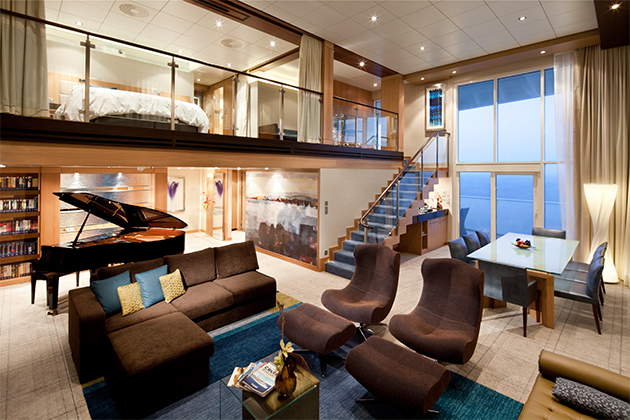 Royal Loft Suite (photo: Royal Caribbean International) Royal Loft Suite