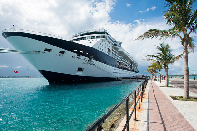 Celebrity Summit docked in port (photo: Cruise Critic) Celebrity Summit