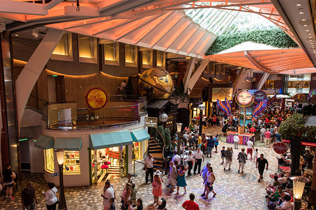 Royal Promenade on Oasis of the Seas (photo: Cruise Critic) Royal Promenade on Oasis of the Seas