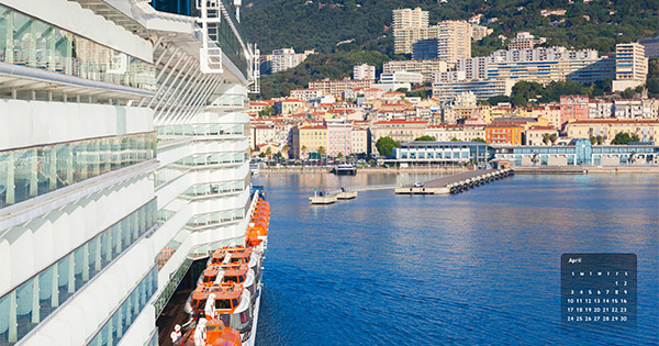 Desktop Calendar April 2016 april 2016 calendar desktop/mobile wallpaper - cruise critic Desktop Calendar April 2016 april 2016 calendar desktop/mobile wallpaper - cruise critic