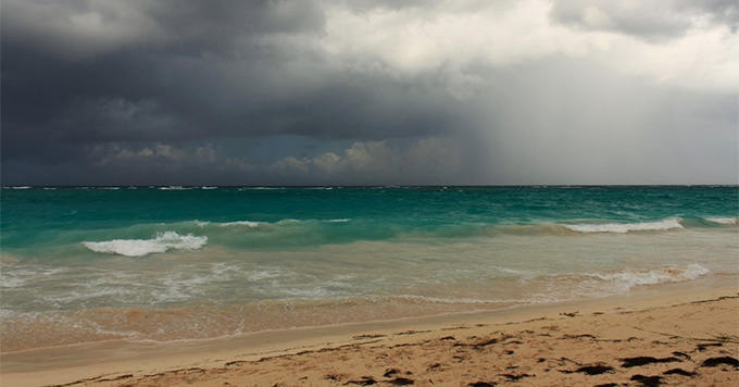 Hurricane in the Caribbean (Photo: Anna Ok/Shutterstock.com) Hurricane Maria Affects Cruise Itineraries