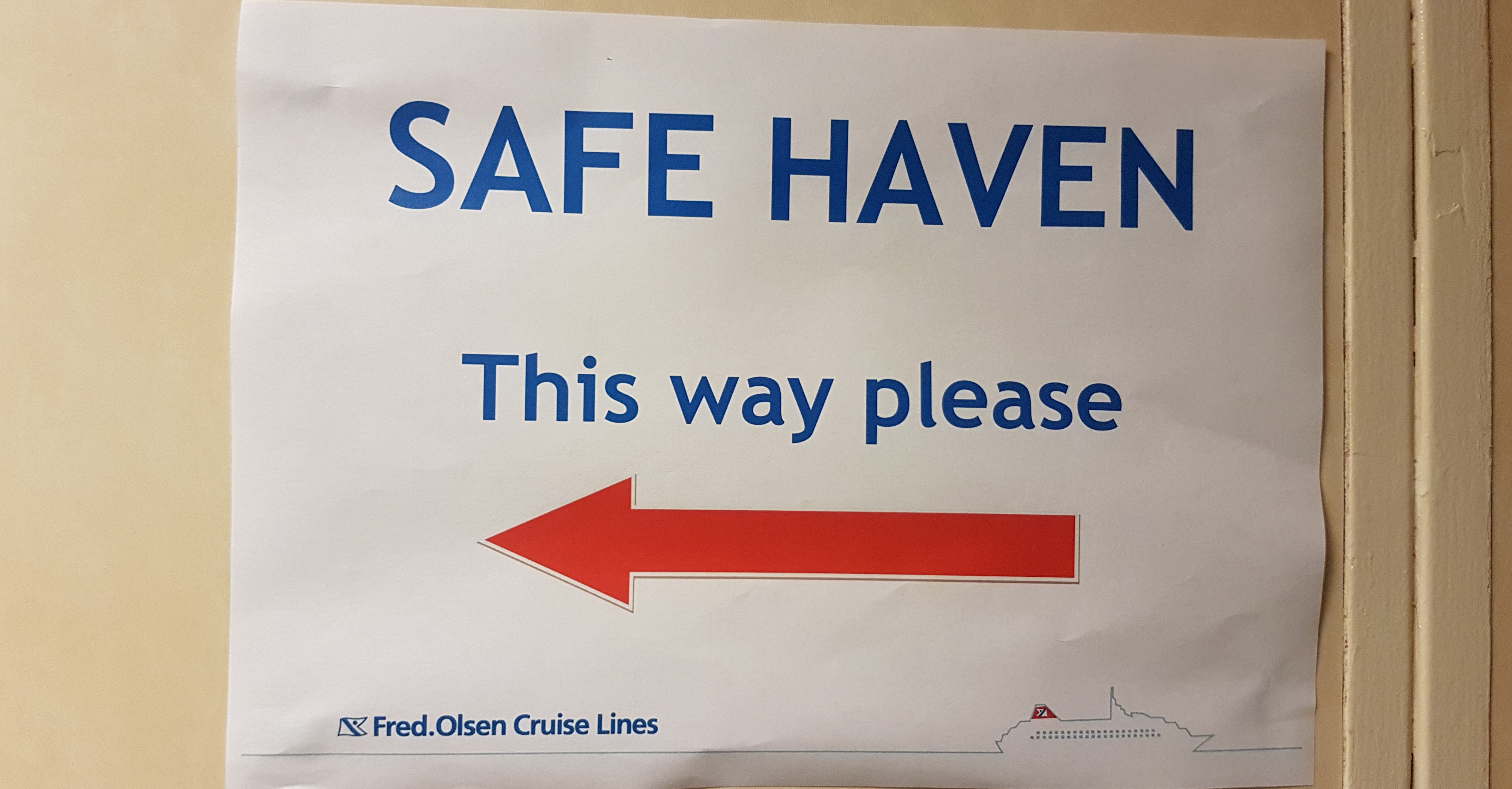 Fred. Olsen Black Watch (Photo: Danielle Fear) Fred. Olsen Black Watch World Cruise Safe Haven