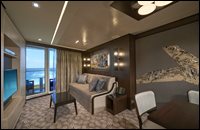 The Haven Aft-Facing Penthouse with Balcony The Haven Aft-Facing Penthouse with Balcony