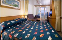 Deluxe Family Oceanview Stateroom with Verandah Deluxe Family Oceanview Stateroom with Verandah