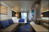 Mid-Ship Mini-Suite with Balcony Mid-Ship Mini-Suite with Balcony