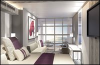 Edge Stateroom with Infinite Veranda Edge Stateroom with Infinite Veranda