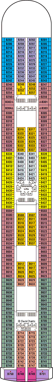 Grand Princess Deck Plans: Ship Layout, Staterooms & Map - Cruise Critic