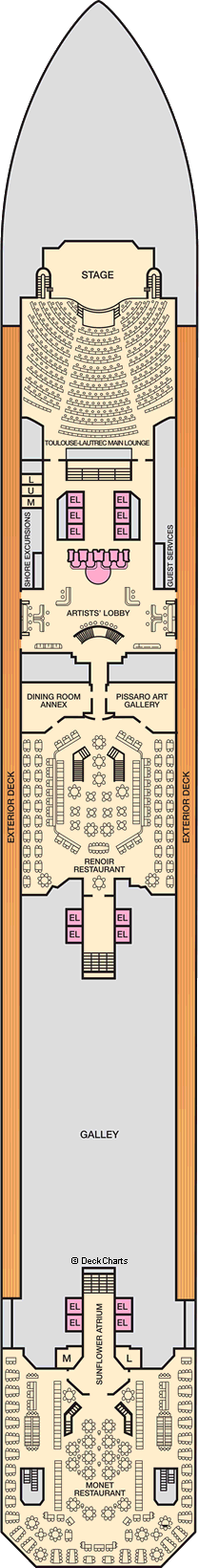 Carnival Conquest: Lobby Deck Carnival Conquest: Lobby Deck