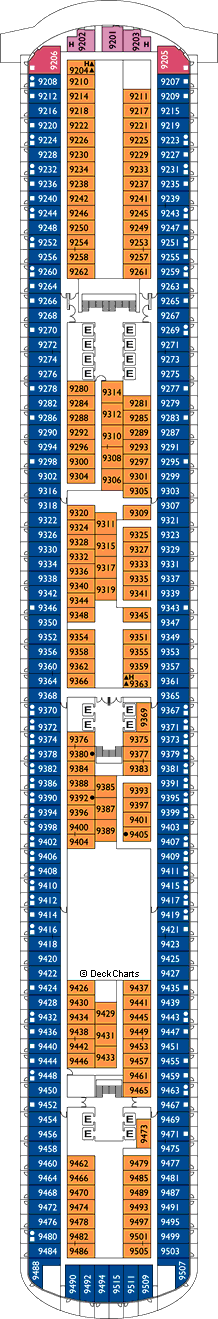 Costa Venezia Deck Plans: Ship Layout, Staterooms & Map - Cruise Critic