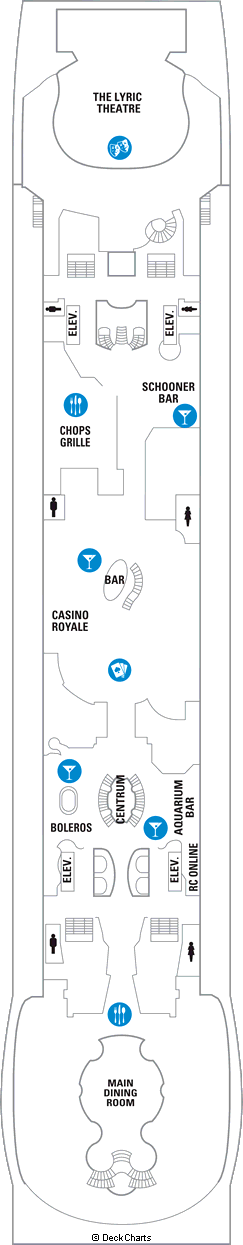 Royal Caribbean Adventure of the Seas Deck Plans, Ship Layout ... Royal Caribbean Adventure of the Seas Deck Plans, Ship Layout ...