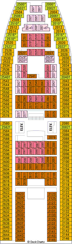 Royal Caribbean Majesty of the Seas Cruise Ship: Deck Plans on Cruise