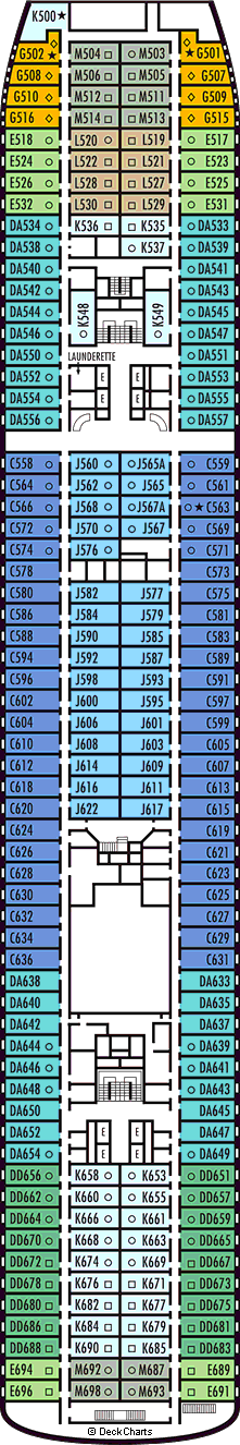 Maasdam: Main Deck Maasdam: Main Deck