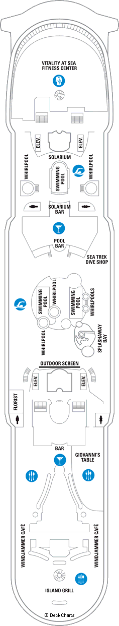 Royal Caribbean Adventure of the Seas Cruise Ship: Deck Plans on ... Royal Caribbean Adventure of the Seas Cruise Ship: Deck Plans on ...