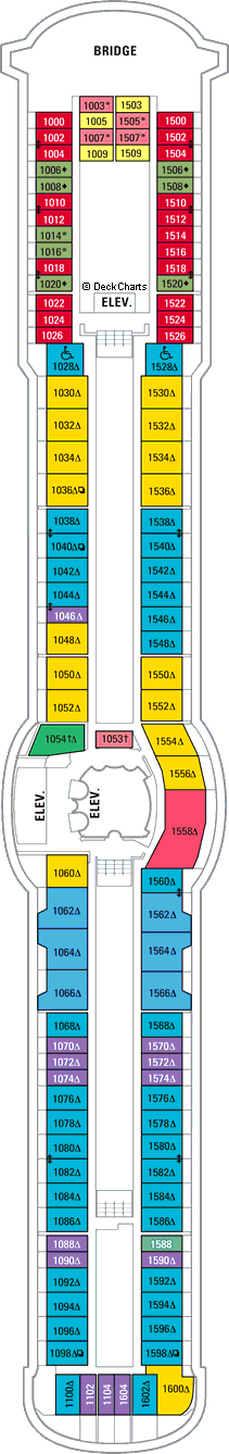 Brilliance Of The Seas Deck Plan