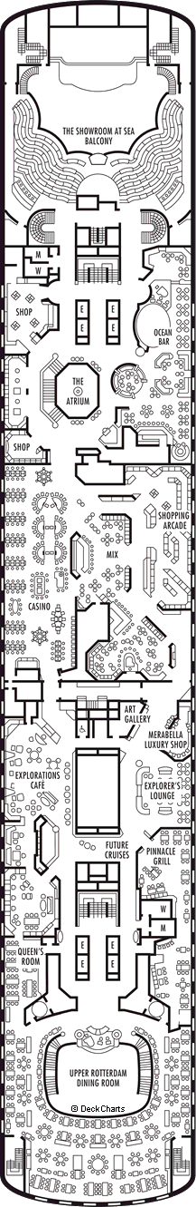 Statendam: Upper Promenade Deck Statendam: Upper Promenade Deck