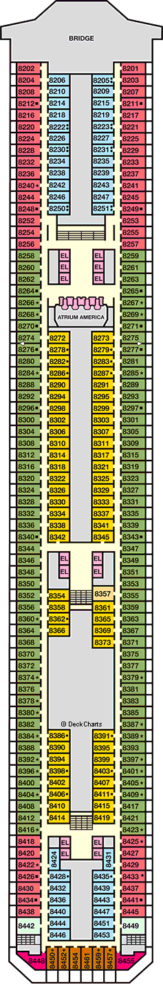 carnival valor room 1417 map