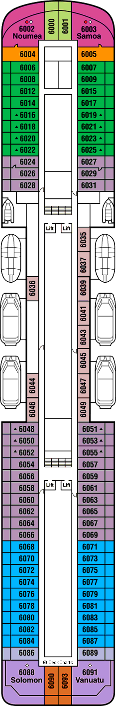 Ocean Princess: Deck 6 Ocean Princess: Deck 6