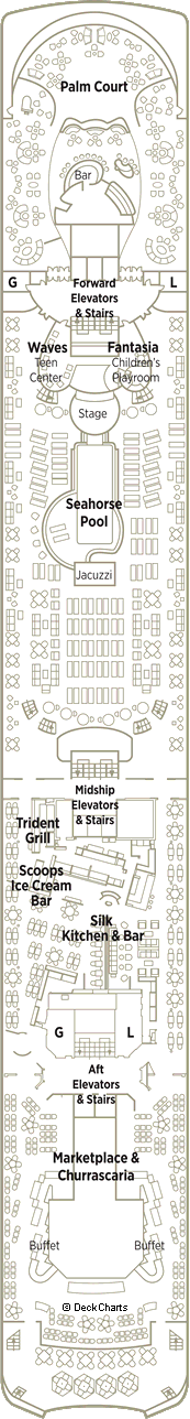 Crystal Symphony: Lido Deck Crystal Symphony: Lido Deck