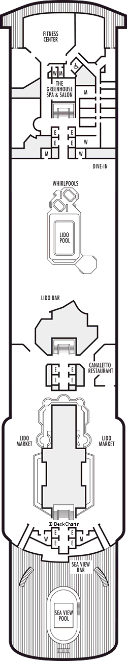 Holland America Zaandam Deck Plans, Ship Layout & Staterooms - Cruise Critic