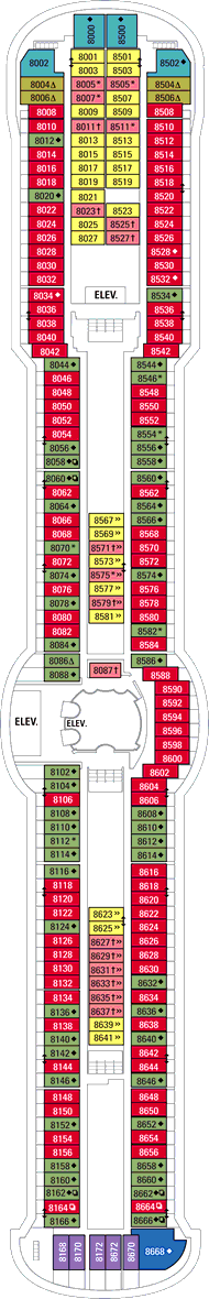 Royal Caribbean Serenade of the Seas Cruise Ship: Deck Plans on Cruise Critic