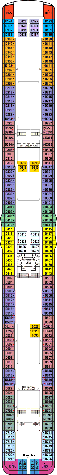 Regal Princess Deck Plans, Ship Layout & Staterooms - Cruise Critic
