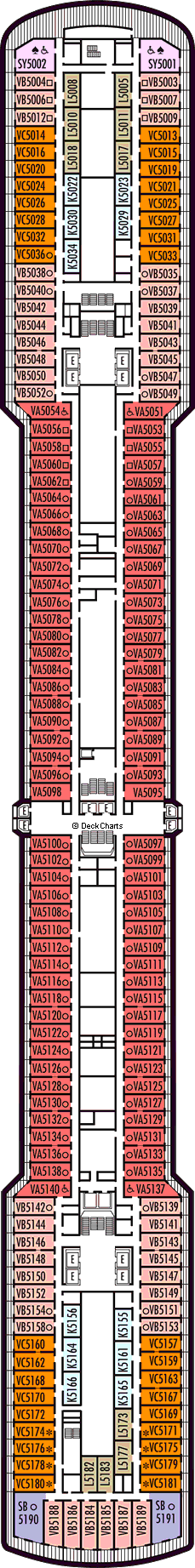Holland America Noordam Deck Plans, Ship Layout & Staterooms - Cruise