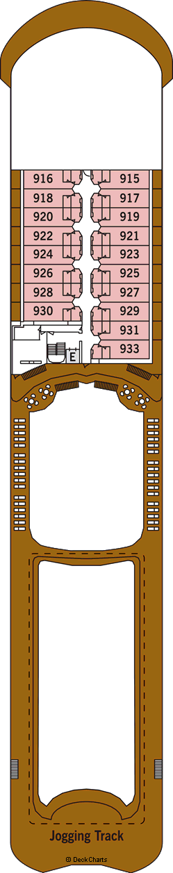 Silver Whisper: Deck 9 Silver Whisper: Deck 9