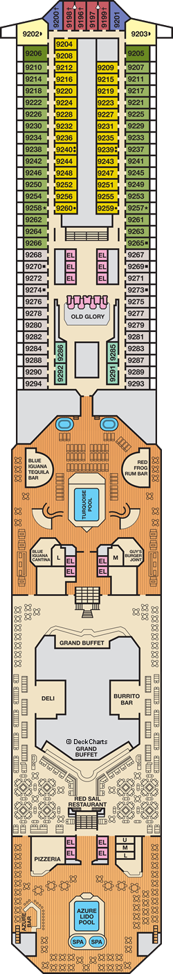 Carnival Glory: Lido Deck Carnival Glory: Lido Deck