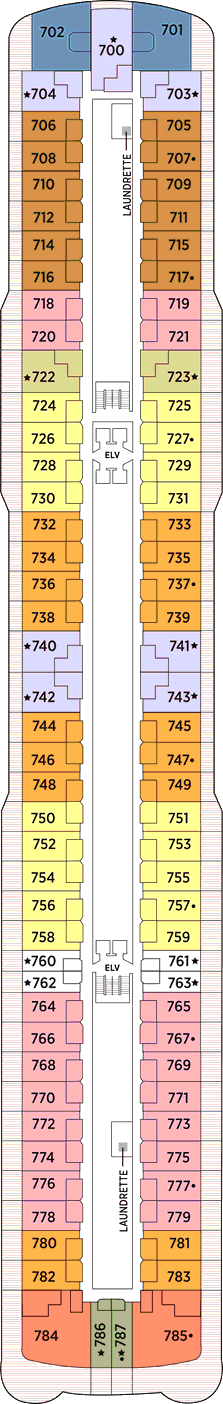Seven Seas Explorer: Deck 7 Seven Seas Explorer: Deck 7