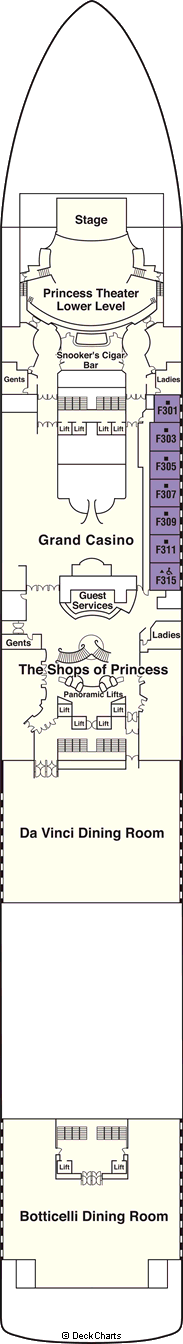 Grand Princess: Fiesta Deck Grand Princess: Fiesta Deck