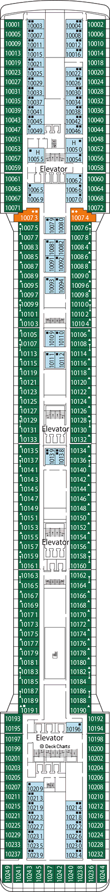 MSC Magnifica Cruise Ship: Deck Plans on Cruise Critic
